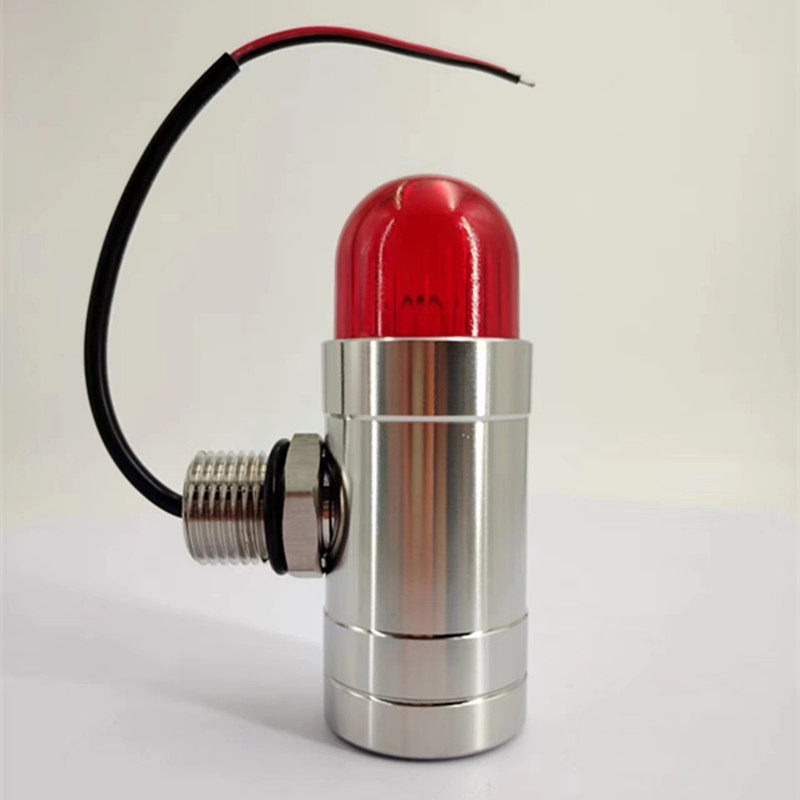 CMC-600 Explosion Proof Alarm Light - Red Flashing Lens Stainless Steel Beacon